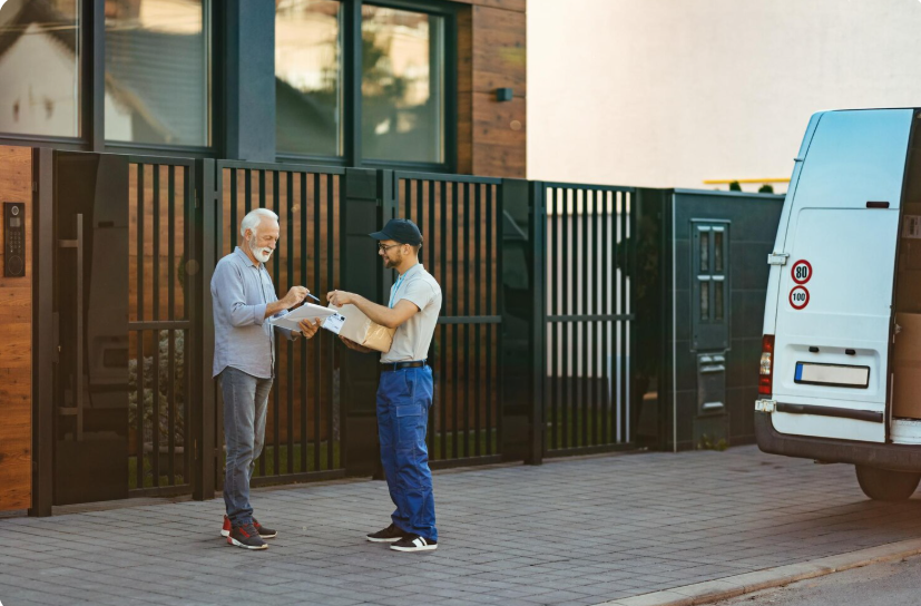 Door to door delivery